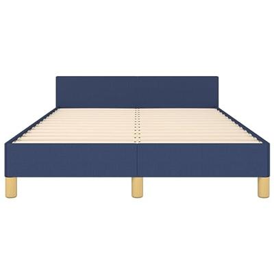 Bedframe zonder matras 120x190 cm stof blauw