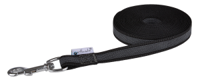 Petlando Sleeplijn anti-slip zwart 5 meter x 2 cm - thumbnail