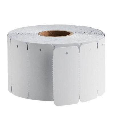 Hangetiket op rol 75x35mm blanko1000 rol