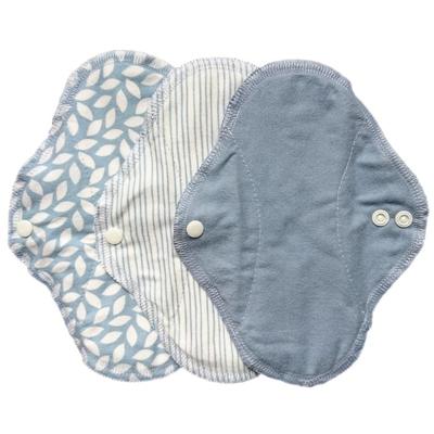 Wasbaar maandverband – ImseVimse Full Cycle Kit (Design: Denim (blauw))
