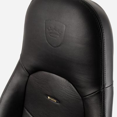 Noblechairs Icon echt leer zwart