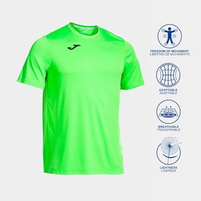 Sport T-shirt Korte Mouwen Joma Sport Combi Maat M