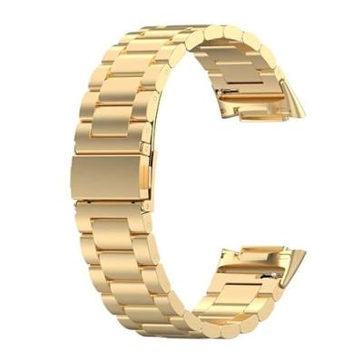 Metalen bandje - goud - Geschikt voor FitBit Charge 5 & 6