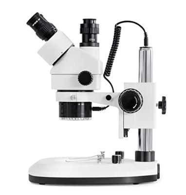 Kern OZL 466 OZL-46 Stereo zoom microscoop Trinoculair Opvallend licht, Doorvallend licht