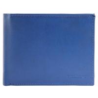 Excellanc heren portemonnee Leer Blauw - thumbnail