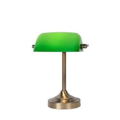 Lucide BANKER - Bureaulamp - 1xE14 - Brons