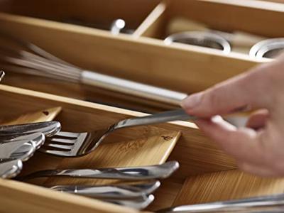 Joseph Joseph Bestekbak DrawerStore Bamboe - Groot