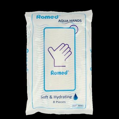 Romed Washandjes vochtig 8 Stuks