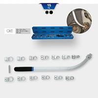 Brilliant Tools BT571060 V-snaar en spanrolsleutelset, 15-delig - thumbnail