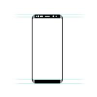 mocolo 0.33 mm 9u 3D gebogen volledig scherm getemperd glas film voor Galaxy S9 PLUS (zwart) - thumbnail