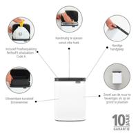 Brabantia Bo Afvalemmer 4L Wit - thumbnail