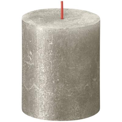 Bolsius Rustiek kaars 80/68 Champagne
