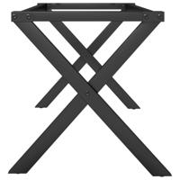 Salontafelpoten X-frame 80x40x43 cm gietijzer - thumbnail