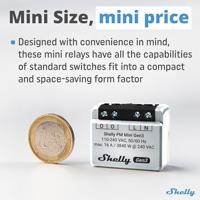 Shelly Shelly PM Mini Gen3 Schakel-meetactor WiFi, Bluetooth - thumbnail