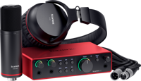 Focusrite Scarlett 2i2 Studio 4th Gen USB audio interfaceset - thumbnail