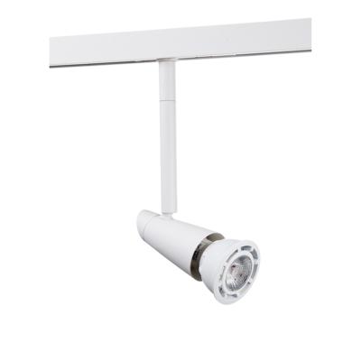 SG Zip Railspot 120mm 230V mat wit 6W LED GU10 2700K 3024