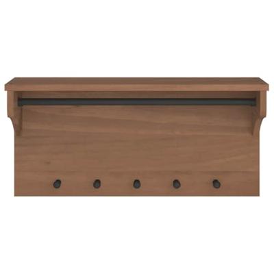 Wandkapstok SANDNES 87x30x42 cm massief grenenhout Wandkapstok SANDNES 87x30x42 cm massief grenenhout