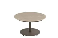 Koffietafel Boaz 60 Antraciet Terre Rond 4SO Tafel Buiten Tuintafel 4 Seasons Outdoor - thumbnail