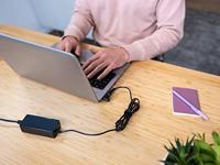 Trust Primo Universele 45W-laptopoplader Desktop accessoire Zwart - thumbnail
