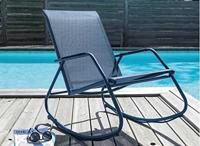 Noa rocking chair blauw - thumbnail