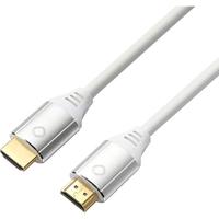 Oehlbach: Black Magic MKII Ultra-High-Speed HDMI-kabel 1,5 meter - Wit - thumbnail