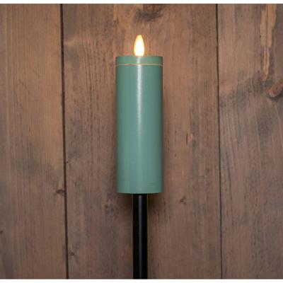 Fakkel Op Steker Jade Groen Met Bewegende Vlam 5 x 14 cm Op 75 cm Steker solar Anna's Collection - Annas collection Fakkel Op Steker Jade Groen Met Bewegende Vlam 5 x 14 cm Op 75 cm Steker solar Anna's Collection - Annas collection
