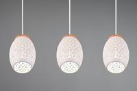 Trio Witte hanglampBidar 3-lichts - R31573031 - thumbnail