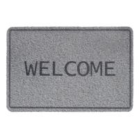 Hamat deurmat Curly welcome 40x60cm grijs - thumbnail