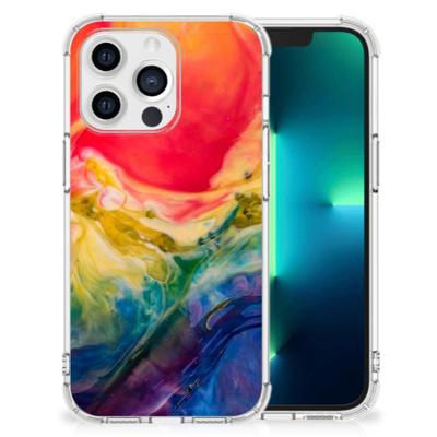 Back Cover Apple iPhone 13 Pro Watercolor Dark Back Cover Apple iPhone 13 Pro Watercolor Dark