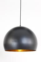 Light & Living Hanglamp 'Jaicey' 45cm, mat zwart-goud - thumbnail