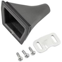 Hammond Electronics 1552DPGKITBK Kabeldoorvoering TPE (geurloos rubbermengsel) Zwart (l x b x h) 36 x 36 x 25 mm 1 stuk(s) - thumbnail