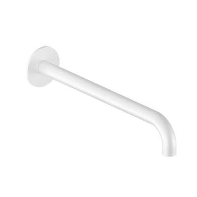 Wastafelkraan Uitloop Hotbath Cobber Rond 25 cm Mat Wit Wastafelkraan Uitloop Hotbath Cobber Rond 25 cm Mat Wit