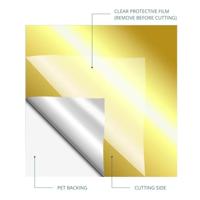 LOKLiK • permanent zelfklevend vinyl vellen multipack a4 assorti 30x - thumbnail