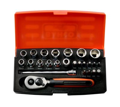 Bahco Dopsleutelset 25-delig SL25