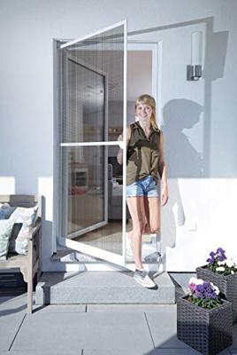Muggennet Schellenberg Deur Glasvezel Aluminium Wit (100 x 210 cm) Muggennet Schellenberg Deur Glasvezel Aluminium Wit (100 x 210 cm)