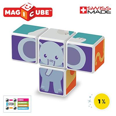 Magicube dieren vriend (4 kubussen)