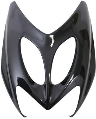 Edge Voorfront boven yamaha aerox bj. 2014 zwart metallic