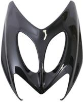 Edge Voorfront boven yamaha aerox bj. 2014 zwart metallic - thumbnail