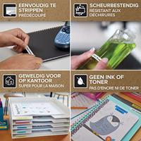 DYMO S0721510 Labeltape Papier Tapekleur: Wit Tekstkleur: Zwart 12 mm 4 m S0721510 - thumbnail