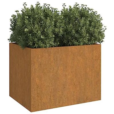 VidaXL Plantenbak 62x47x46 cm cortenstaal VidaXL Plantenbak 62x47x46 cm cortenstaal