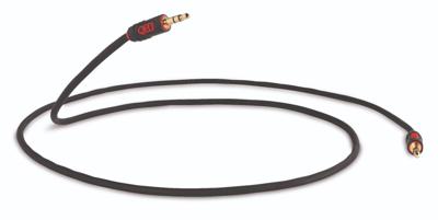 QED: Profile J2J 3.5mm Mini Jack Kabel 3,0 meter - Zwart