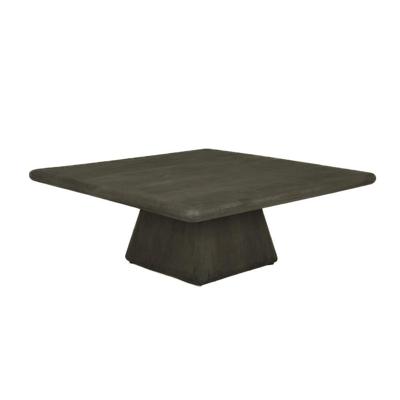 Tower Living Vierkante Salontafel 'Asti' Mangohout, 90 x 90cm, kleur Olijfbruin