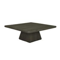 Tower Living Vierkante Salontafel 'Asti' Mangohout, 90 x 90cm, kleur Olijfbruin - thumbnail