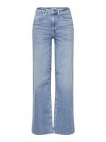 Only Onlmadison Blush Hw Wide Dnm Cro371 Noos 15282975 Mom Jeans Light Blue Denim - thumbnail