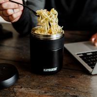 Diner thermosfles Kambukka Bora 600 ml - Matte Black - thumbnail