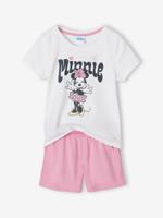 Tweekleurige korte pyjamabroek meisjes Disney® Minnie rozen - thumbnail