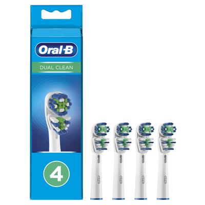 Huismerk Universele opzetborstels voor de Oral B Dual Clean - 4st