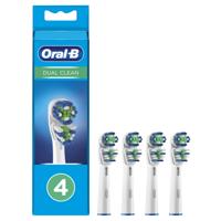 Huismerk Universele opzetborstels voor de Oral B Dual Clean - 4st - thumbnail