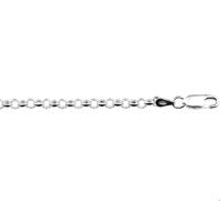 Armband Jasseronschakel zilver 3,5 mm 17 cm - thumbnail