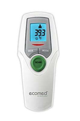 Ecomed TM 65-E Infrarood koortsthermometer Met koortsalarm